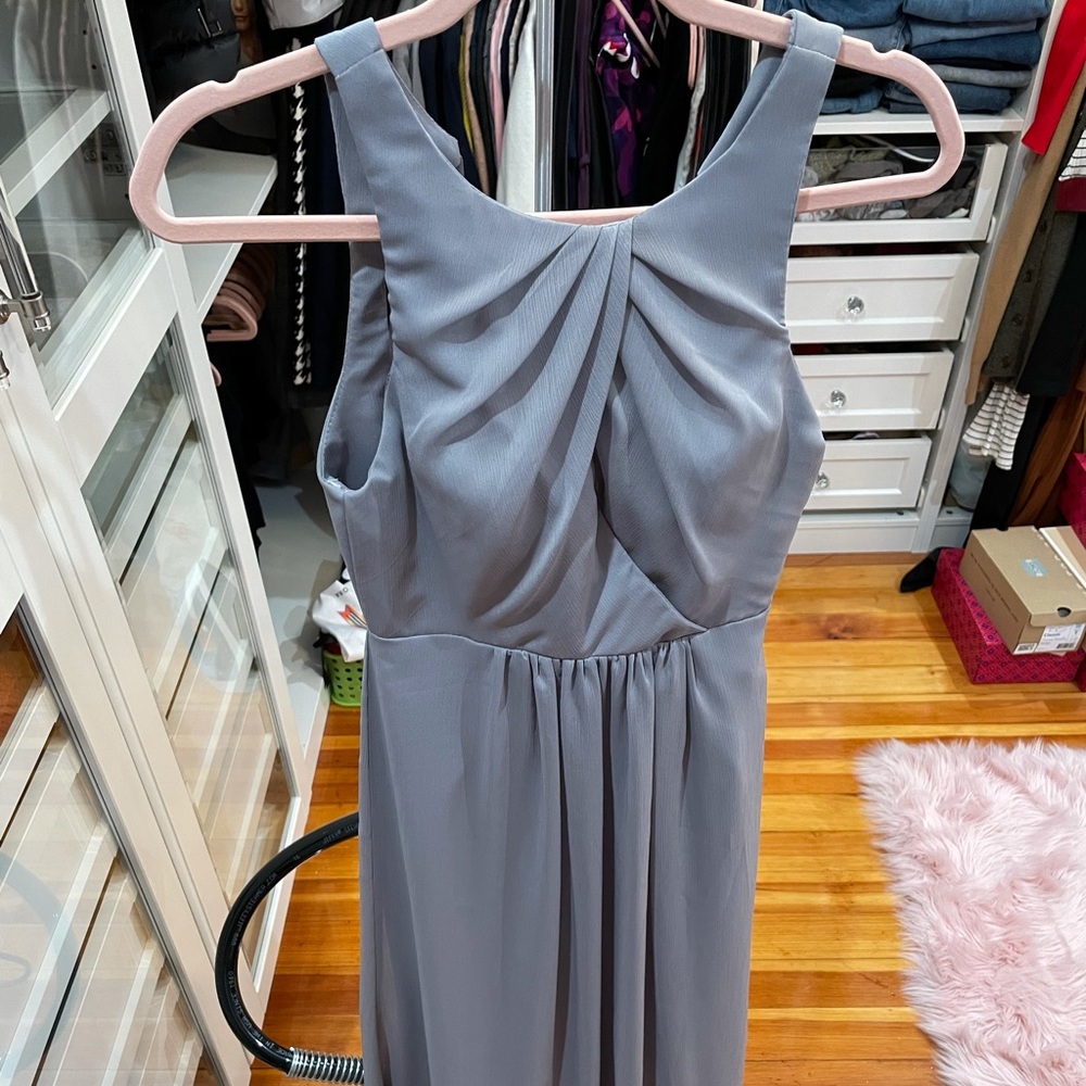 Maxi bridal party dress